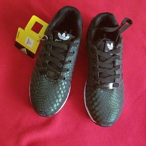 Adidas xeno holographic sneakers